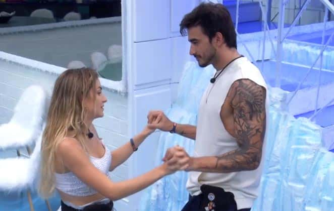 Gabi e Guilherme no Big Brother Brasil 20 (Foto: Reprodução)