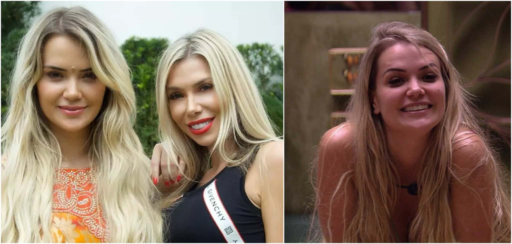 Marcela ao lado de sua irmã, Mariane (Arquivo Pessoal)