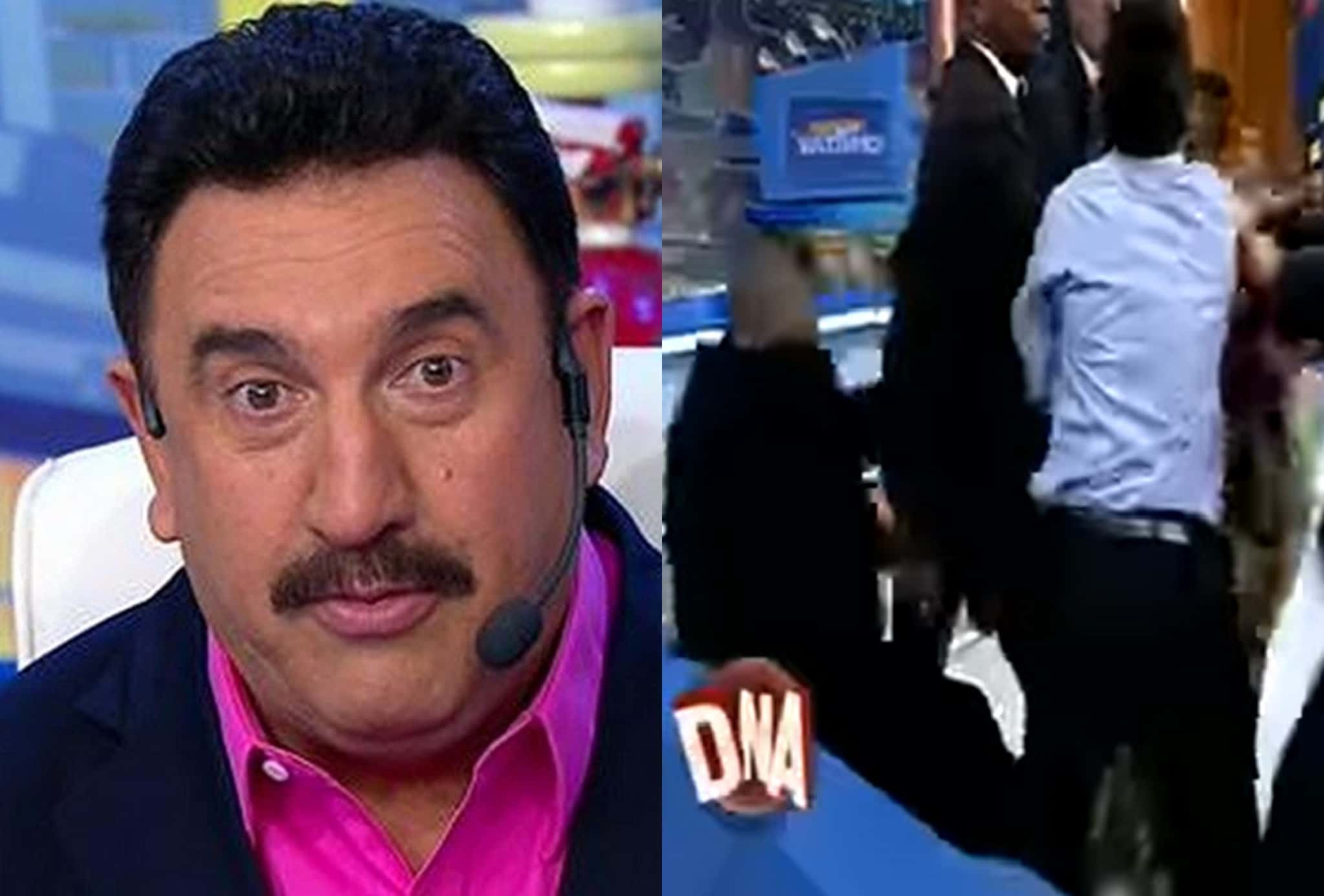 É briga! Ratinho desmaia ao vivo, microfone é atirado e produção precisa controlar a situação: "Segura" (Foto: montagem TV Foco)