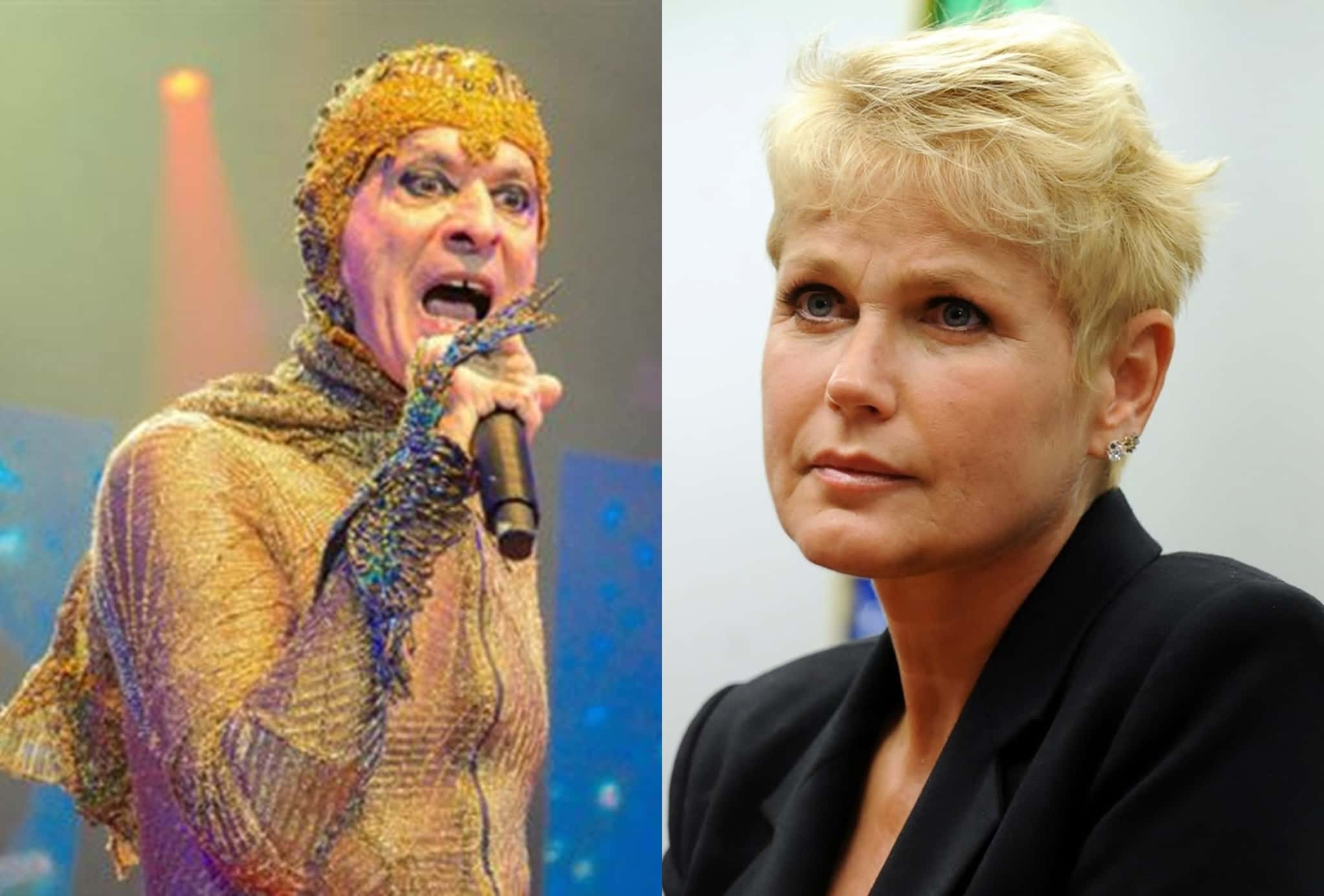 Famosos como Xuxa e Ney Matogrosso descem do salto, perdem a compostura e atacam: "Limpem a bunda" (Foto: montagem TV Foco)