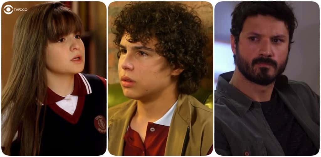 Poli, João e Marcelo são destaques de As Aventuras de Poliana (Foto: Montagem/TV Foco)
