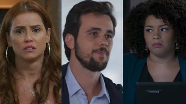 Em Salve-se Quem Puder Alexia assume o nome de Josimara e invade a vida de Rafael a pedido de Kyra (Montagem TV Foco)