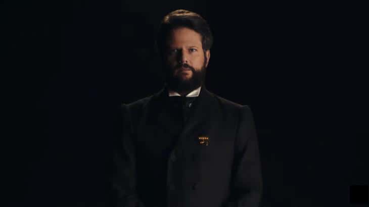 Selton Mello surge na chamada de Nos Tempos do Imperador a nova novela da Globo (Imagem: Reprodução)