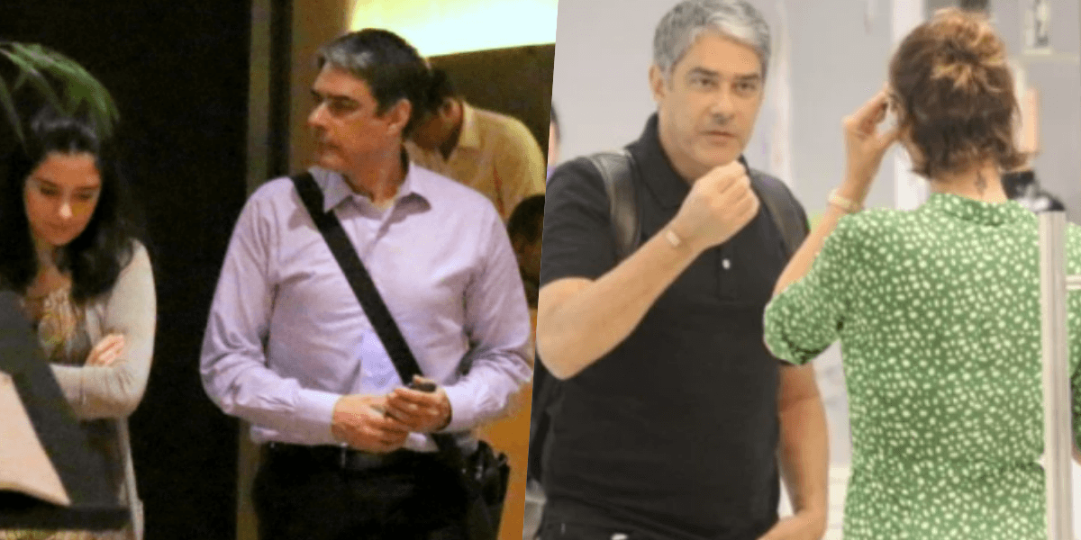 William Bonner do Jornal Nacional da Globo esteve envolvido em duas situações que deram o que falar (Foto reprodução)