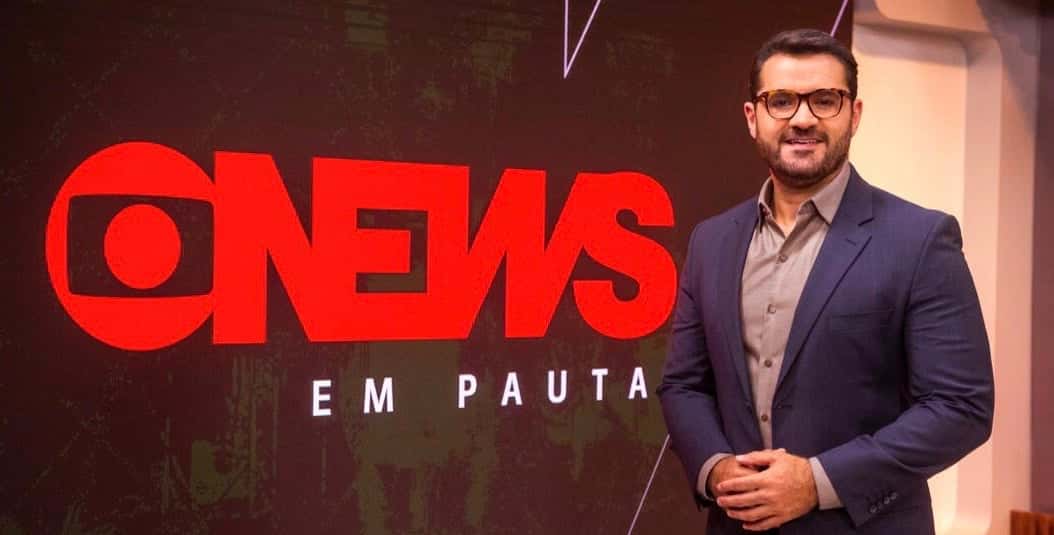 Marcelo Cosme é um dos principais apresentadores da GloboNews (Foto: Divulgação/Globo)