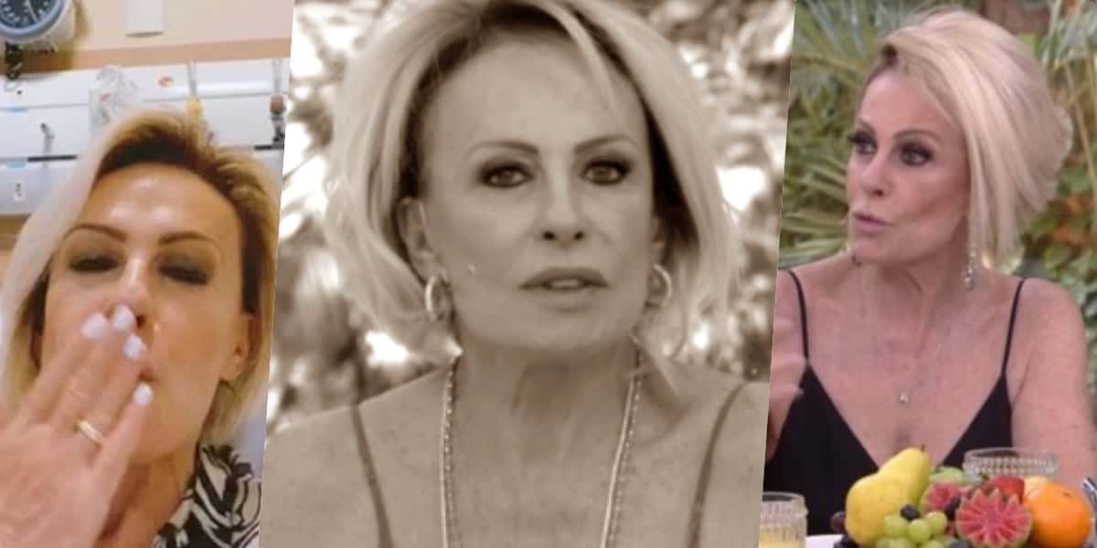 Ana Maria Braga está afastada do Mais Você da Globo e fora do ar (Foto montagem: TV Foco)