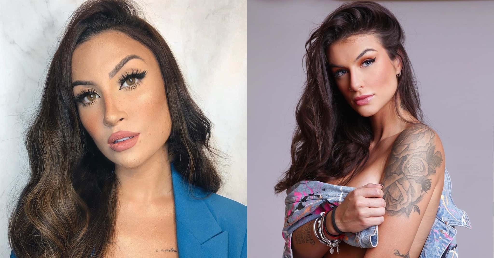 Bianca Andrade resolveu curtir noitada com a DJ Bárbara Labres, sua ex (Foto: Reprodução)