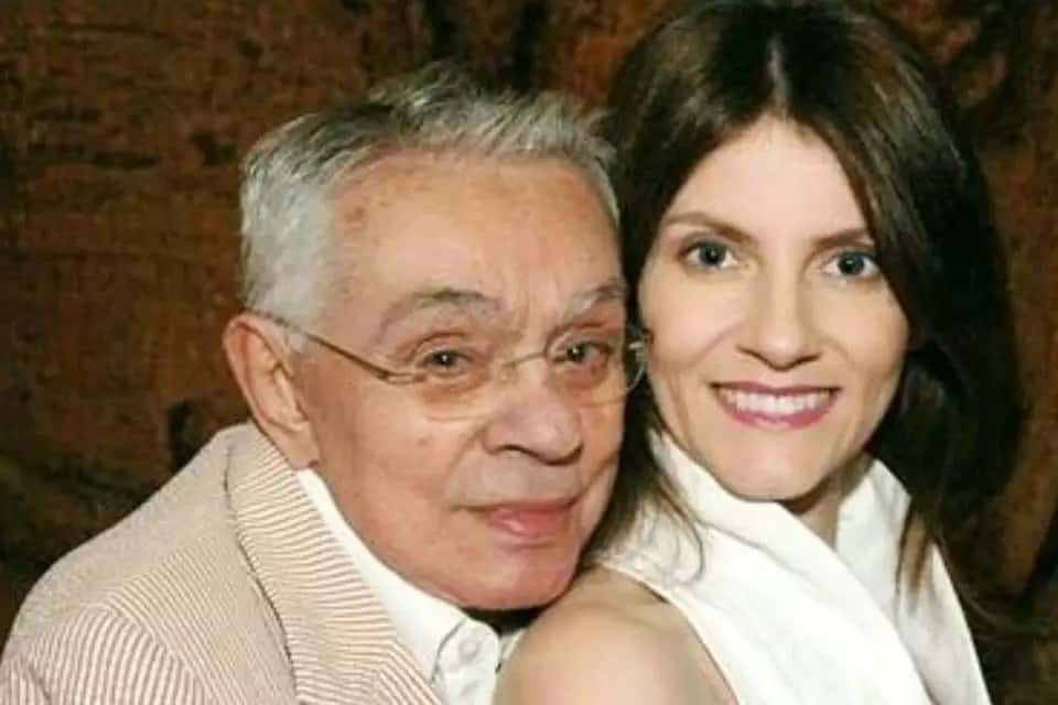 Chico Anysio e Malga di Paula foram casados durante 14 anos (Foto: Reprodução)