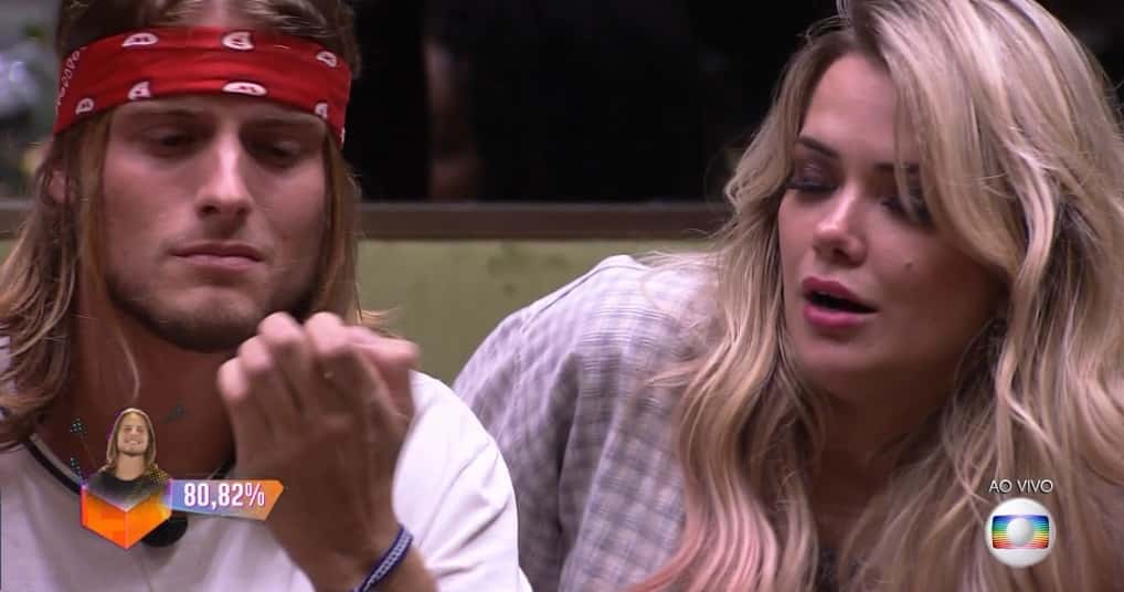 O jovem Daniel Lenhardt foi eliminado do BBB 20 com um alto índice de rejeição (Foto: Reprodução / TV Globo)