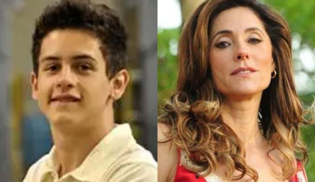 David Luca e Christiane Torloni interpretaram mãe e filho em Fina Estampa (Foto: Reprodução)