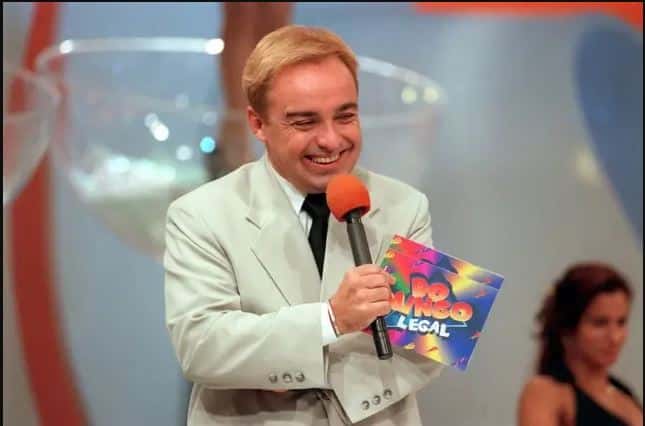 Gugu fez parte do Domingo Legal (Foto: SBT)