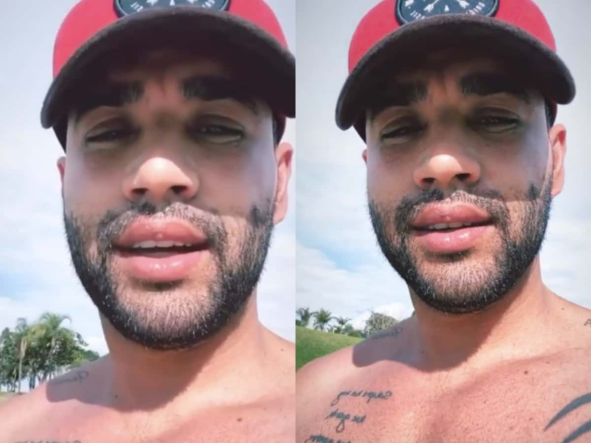O famoso cantor sertanejo, Gusttavo Lima deixou os seus seguidores de queixo caído (Foto: Reprodução)
