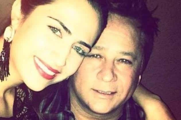 Jéssica Costa ao lado do pai, o sertanejo Leonardo (Foto: Reprodução)