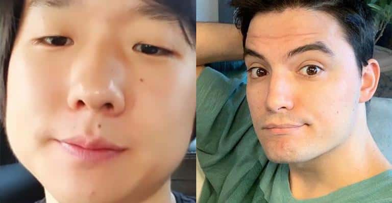 Pyong Lee diz que Felipe Neto tinha inveja dele (Foto: Montagem)