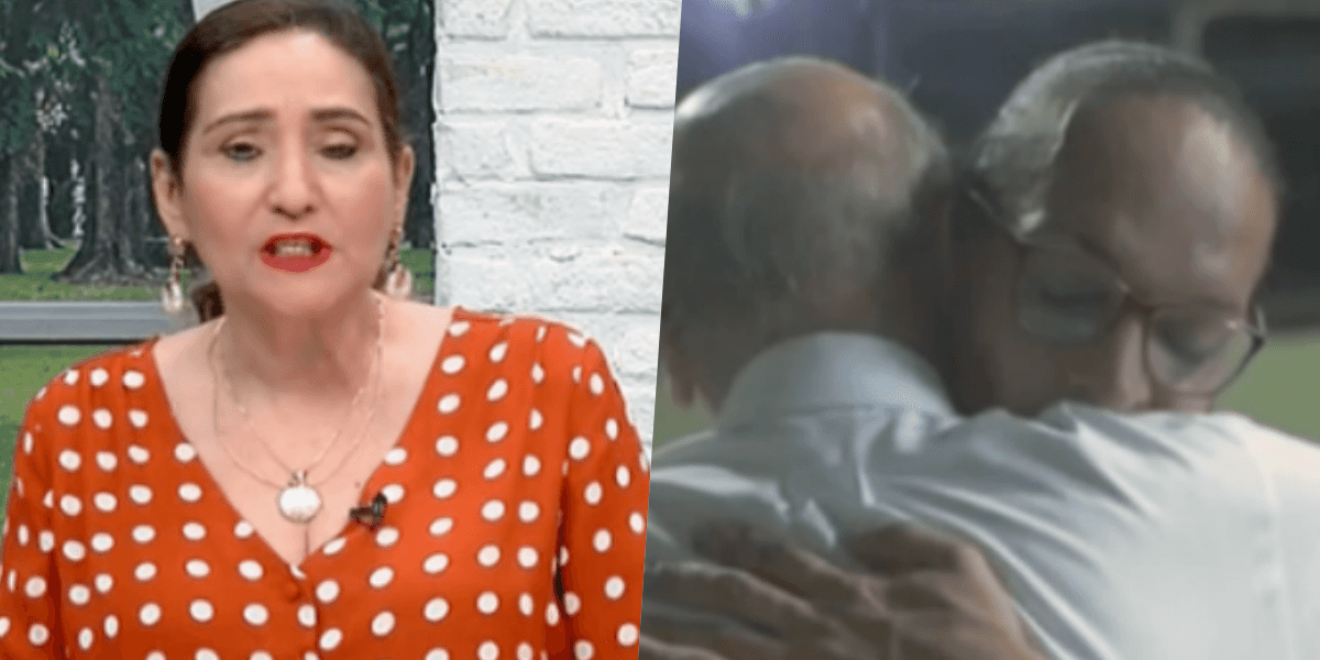 Ao vivo Sonia Abrão escorraçou Drauzio Varella (Foto reprodução)