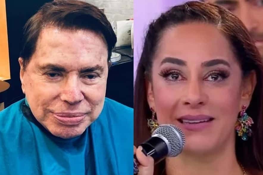 Silvio Santos e Silvia Abravanel (Foto: Montagem)