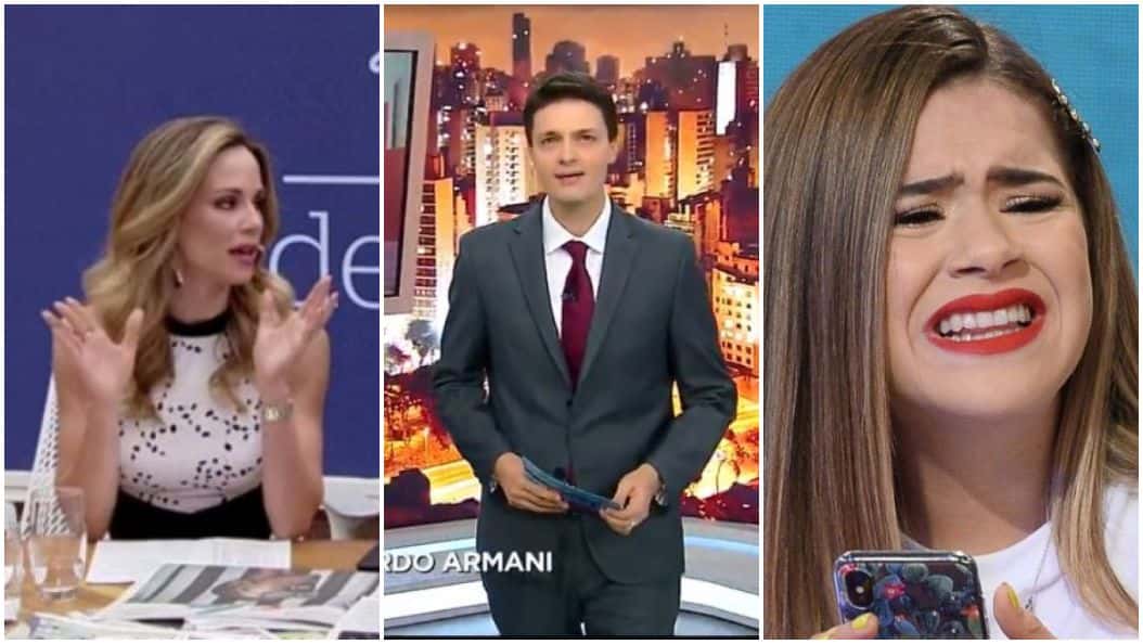 Globo, Record e SBT novamente disputaram a audiência dos telespectadores - Foto: Montagem