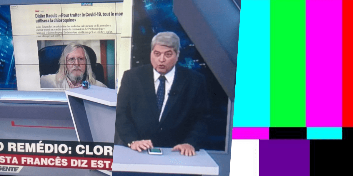 Band tem apagão histórico e telespectadores anunciam boicote (Foto montagem: TV Foco)