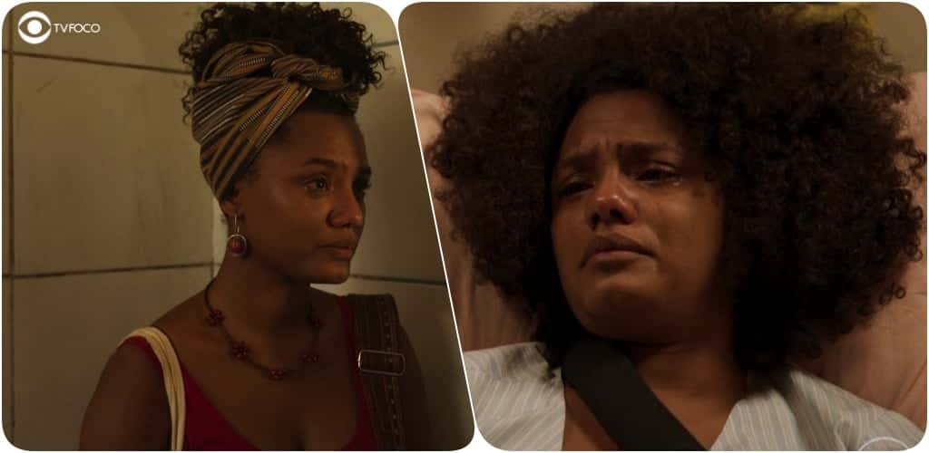 Camila (Jessica Ellen) viverá o seu pior pesadelo em cena de Amor de Mãe (Foto: Montagem/TV Foco)