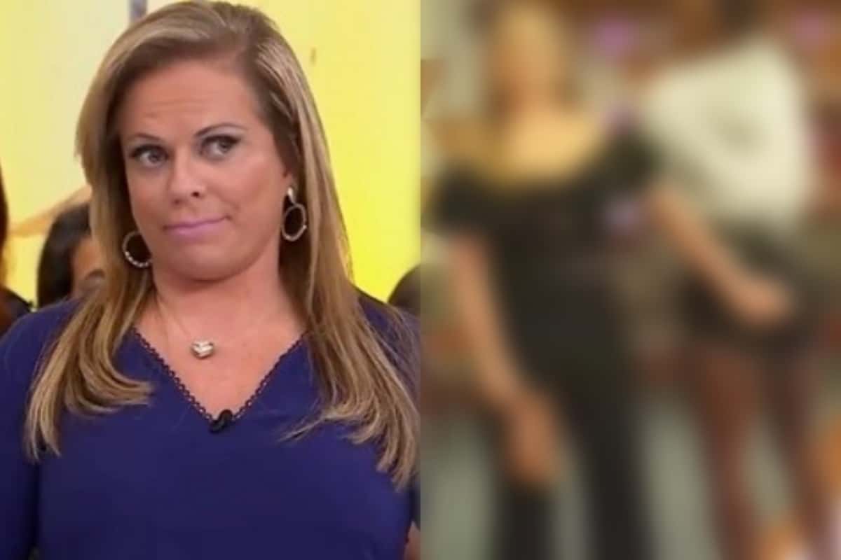Christina Rocha virou assunto ao apalpar bumbum de convidado (Foto: Reprodução)