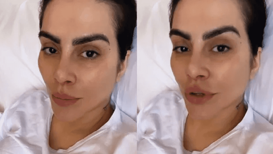 Cleo falou ter feito teste para coronavírus - atriz aguarda o resultado (Reprodução)