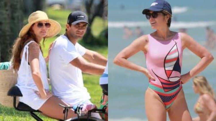 Deborah Secco e Flavia Alessandra são flagradas em praia após pedido do MS para ficarem em casa (foto: Dilson Silva/AgNews)