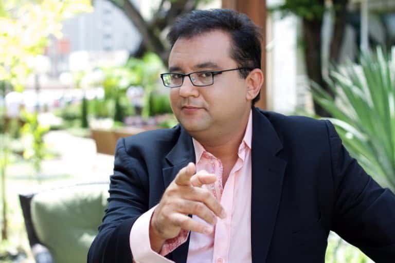 O famoso apresentador da Record, Geraldo Luis (Foto: Reprodução)