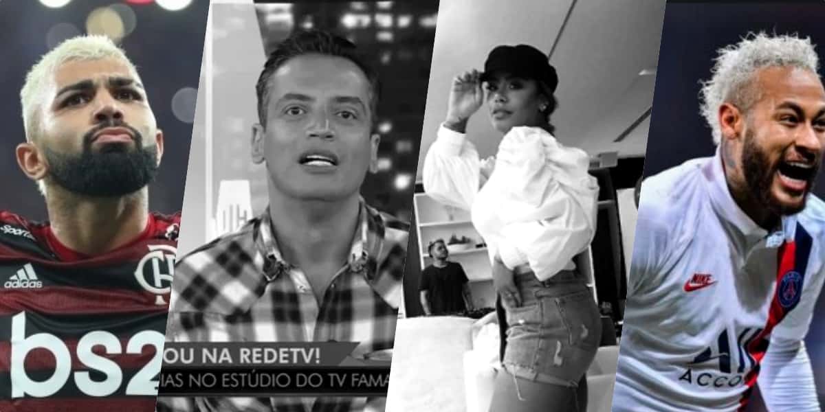 Leo Dias afirmou que Rafaella Santos estava grávida de Gabigol, agora verdade foi mostrada (Foto montagem: TV Foco)