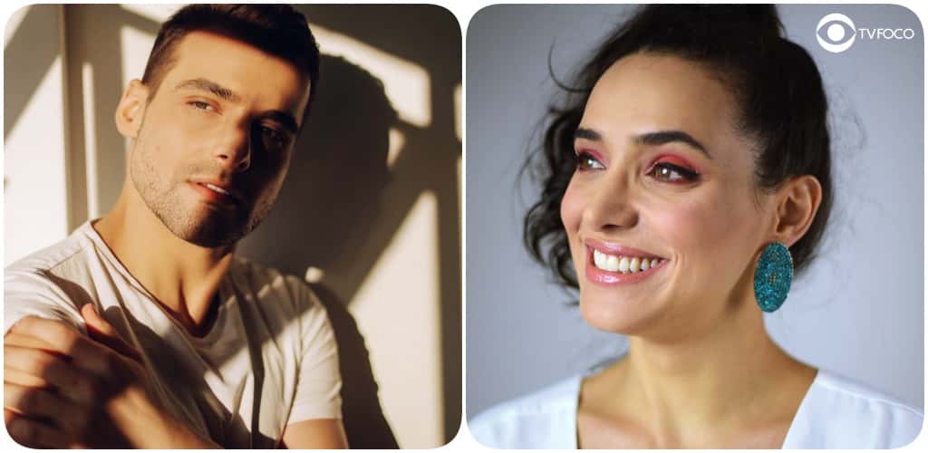 Marjorie Gerardi e Augusto Caliman estão em Gênesis (Foto: Montagem/TV Foco)