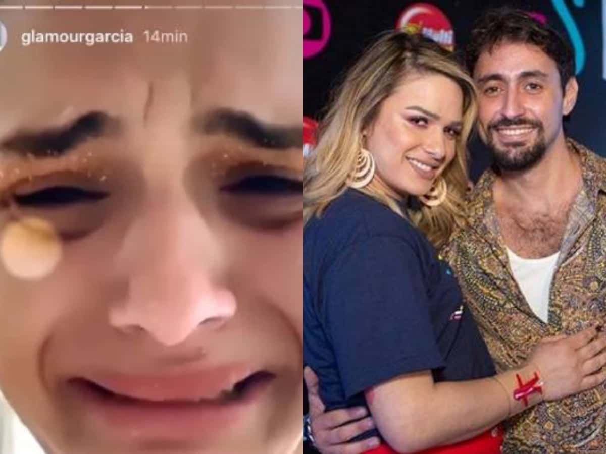 Glamour Garcia viveu momentos traumáticos ao lado do ex-namorado (Foto: Montagem)