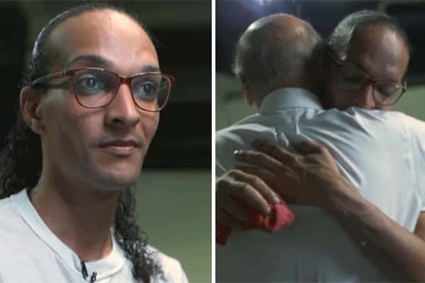 Transsexual Suzy foi abraçada por Drauzio Varella no Fantástico - Foto: Montagem
