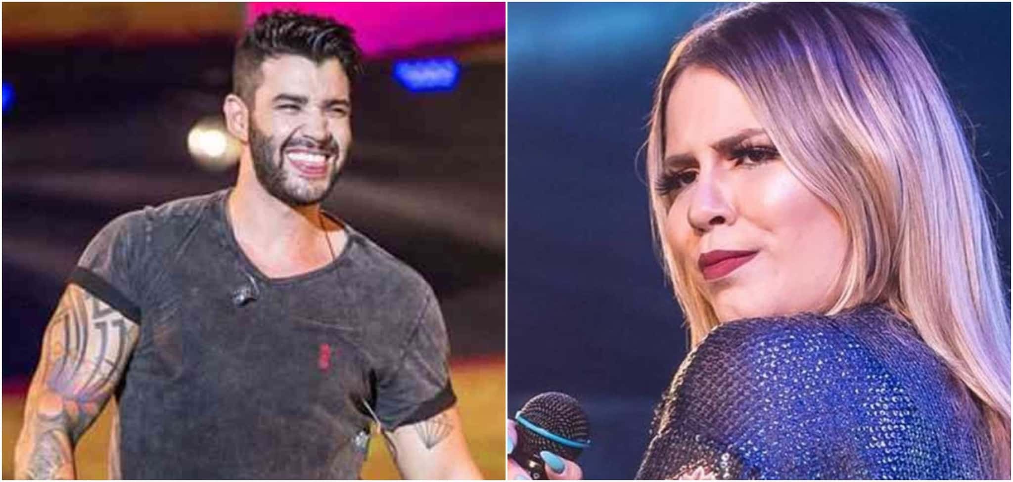 Gusttavo Lima foi substituído por Marília Mendonça no Cabaré (Reprodução)