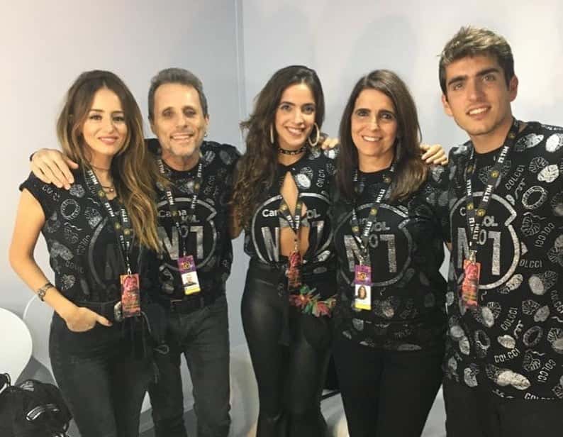 Malu Mader, seu filho gato e sua família (Foto: reprodução/Instagram:@joaomader)