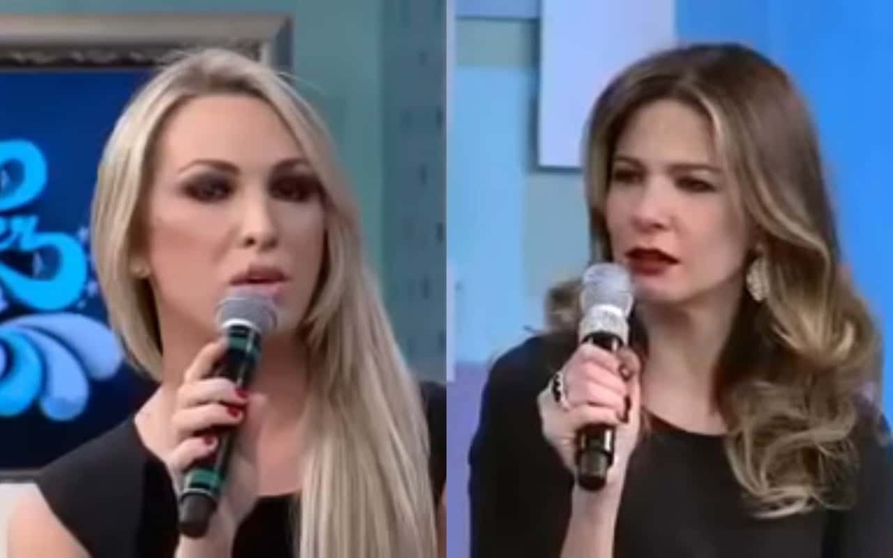 Luciana Gimenez e Rebeca no Superpop (Foto: reprodução)