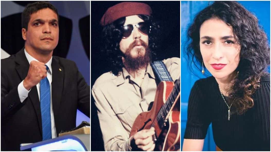 Cabo Daciolo, Raul Seixas e Marisa Monte - Foto: Montagem