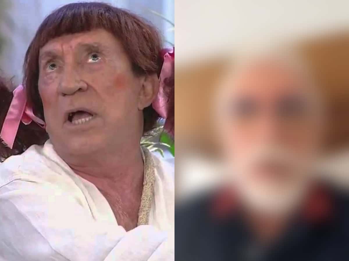 O famoso ex-comediante da A Praça É Nossa, do SBT e atual ator da Globo, Moacyr Franco agitou a internet ao aparecer irreconhecível (Foto: Reprodução)