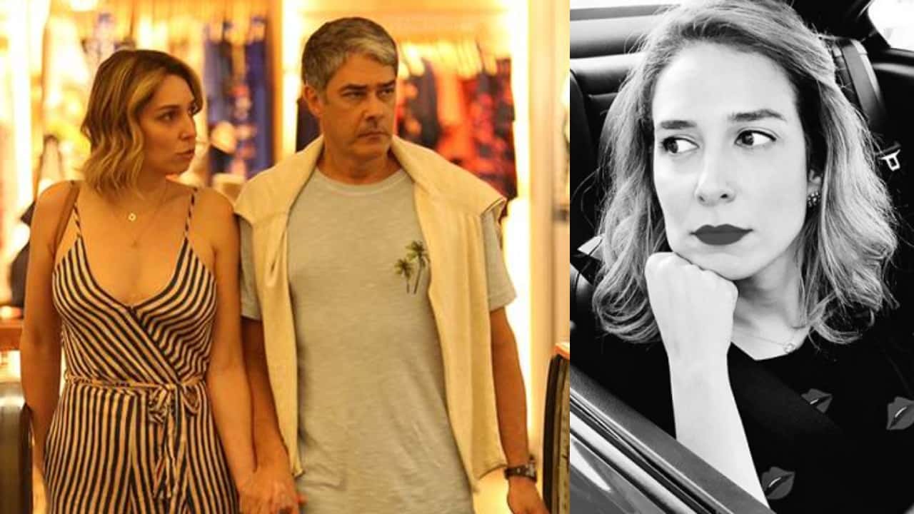 Natasha Dantas e William Bonner (Foto: montagem: TV Foco)