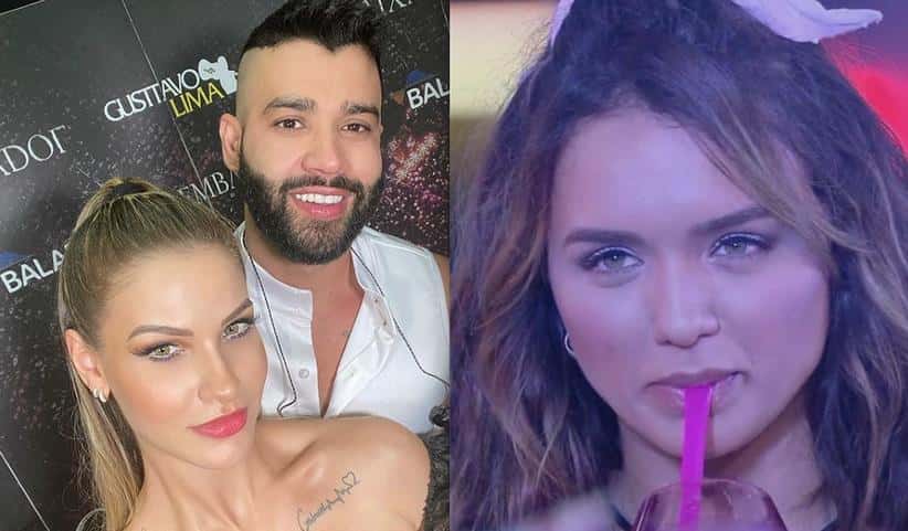 Rafa do BBB e Andressa Suita já brigaram por Gusttavo Lima - Foto: Montagem
