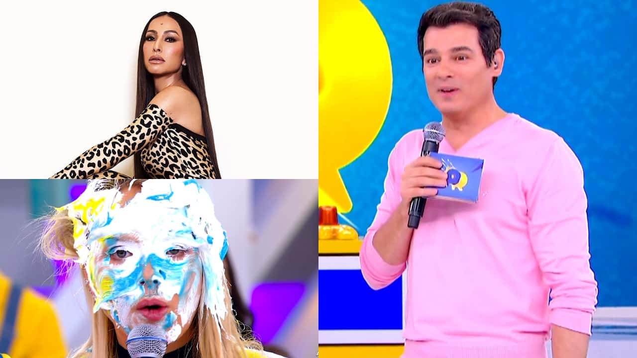 Sabrina Sato perdeu para Celso Portiolli e Eliana em audiência (Foto: Reprodução/SBT/Instagram/Montagem TV Foco)