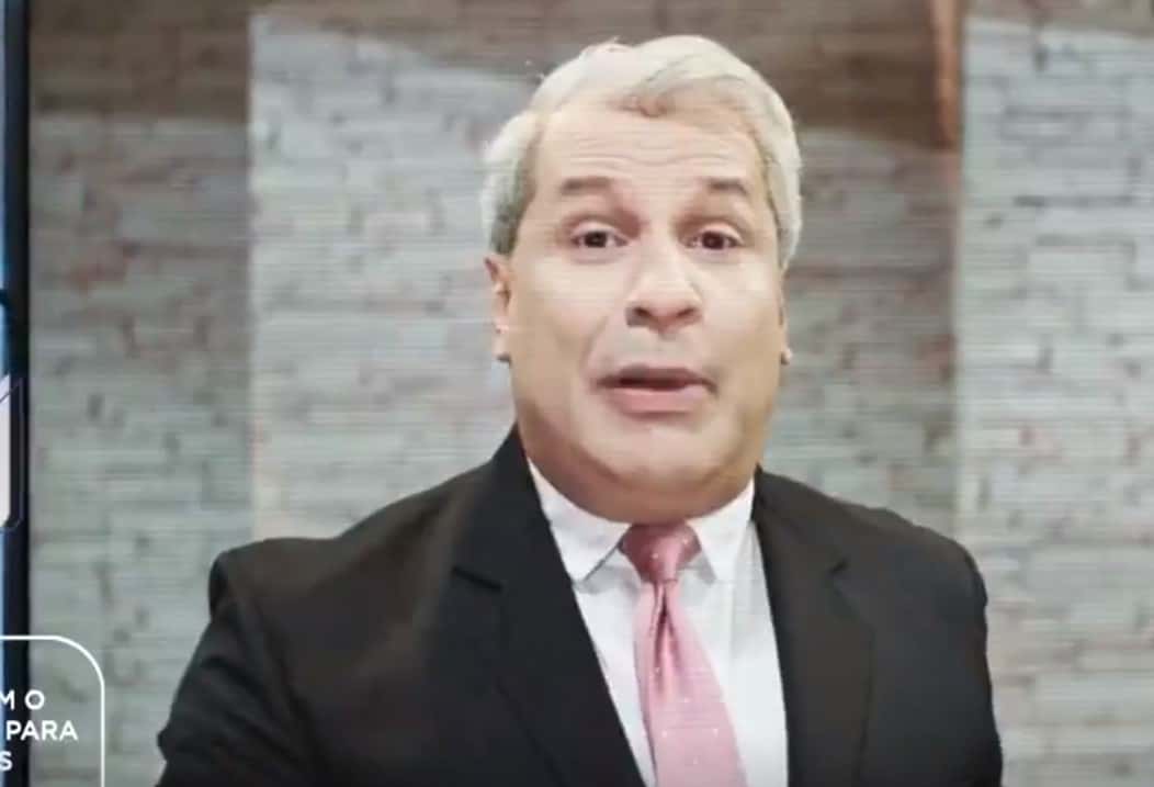 Sikêra Jr em comercial do governo Bolsonaro - Foto: Reprodução