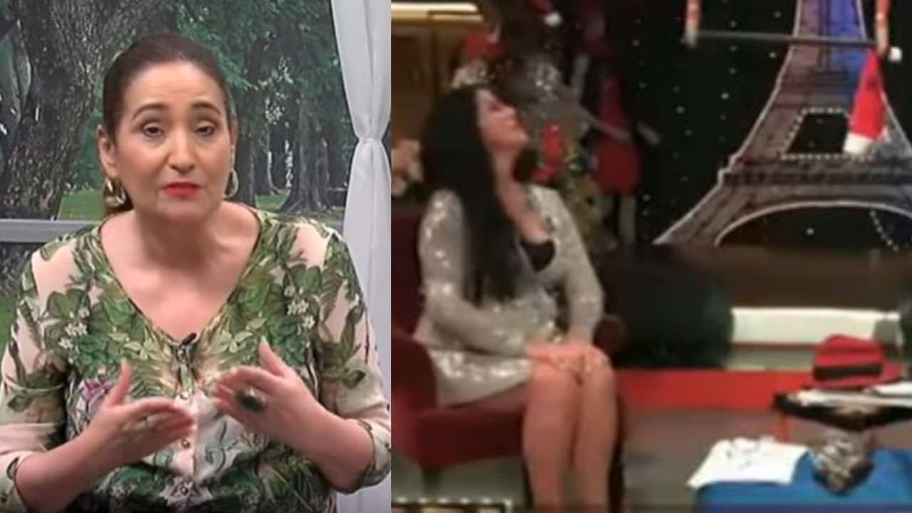 Sonia Abrão mostrou previsão sobre o coronavírus em seu programa (Foto: Reprodução/RedeTV!/Montagem TV Foco)