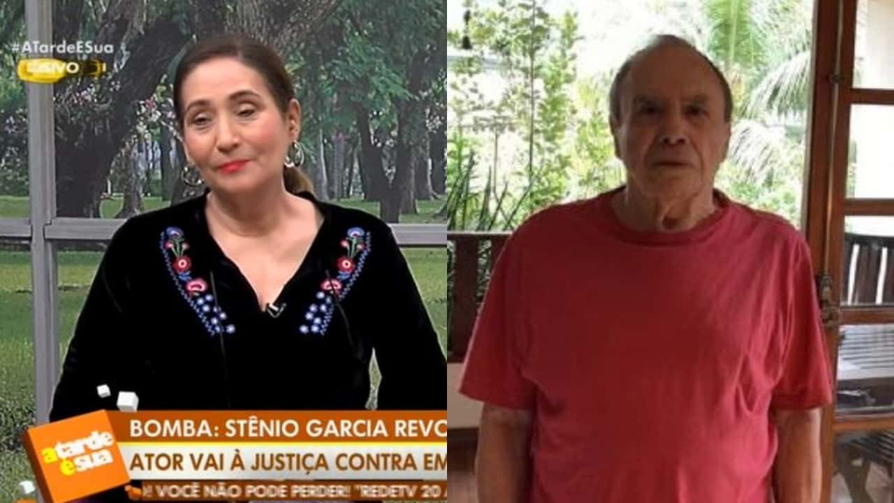 Sonia Abrão revelou o verdadeiro drama que Stênio Garcia tem passado (Foto: Reprodução/RedeTV!/Montagem TV Foco)