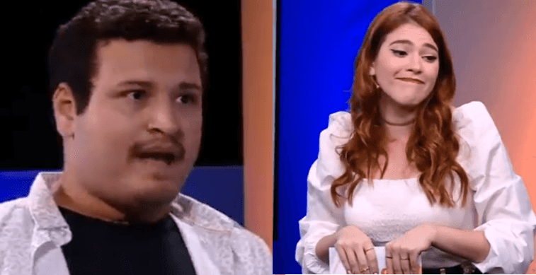 Victor Hugo durante conversa com Ana Clara após eliminação (Foto: Montagem / TV Foco)