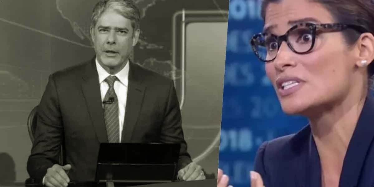 William Bonner do Jornal Nacional tem vivido dias muito intensos na Globo (Foto montagem: TV Foco)