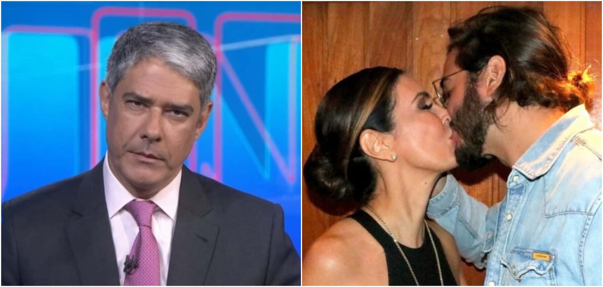 William Bonner é o ex-marido de Fátima Bernardes, atual namorada de Túlio Gadêlha (Reprodução)