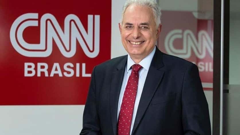 O jornalista William Waack comanda o Jornal da CNN - Foto: Divulgação