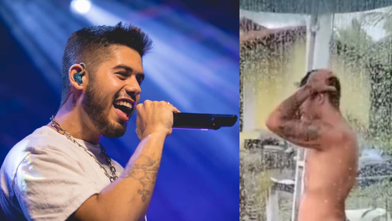 Zé Felipe chocou com detalhe em vídeo (Foto: Reprodução/Instagram)