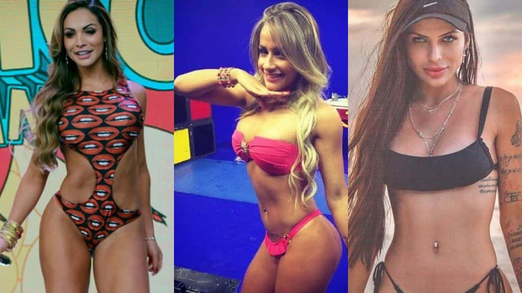 Aline Mineiro, Babi Muniz e Gabi Levinnt disputam vaga em A Fazenda 12 (Foto: Reprodução)