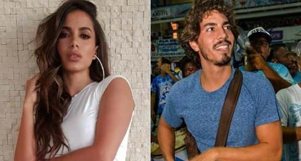 Anitta e Gabriel David estiveram juntos por cerca de seis meses, até o rapaz que ela não era tão bonita (Foto: Reprodução)