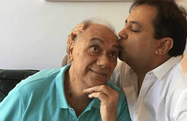 Geraldo Luís e Marcelo Rezende tiveram uma conversa esclarecedora antes da morte do veterano, em 2017 (Foto: Reprodução / Instagram)